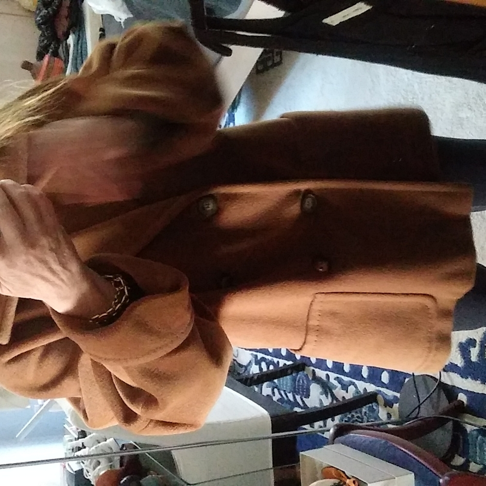 Max Mara Cashmere Blend coat/jacket sz 4 relaxed fit - Picture 14 of 16